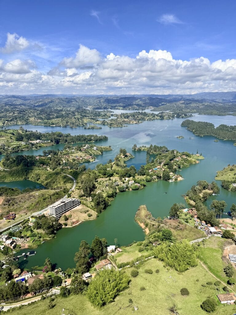 Guatapé rock, Colombia