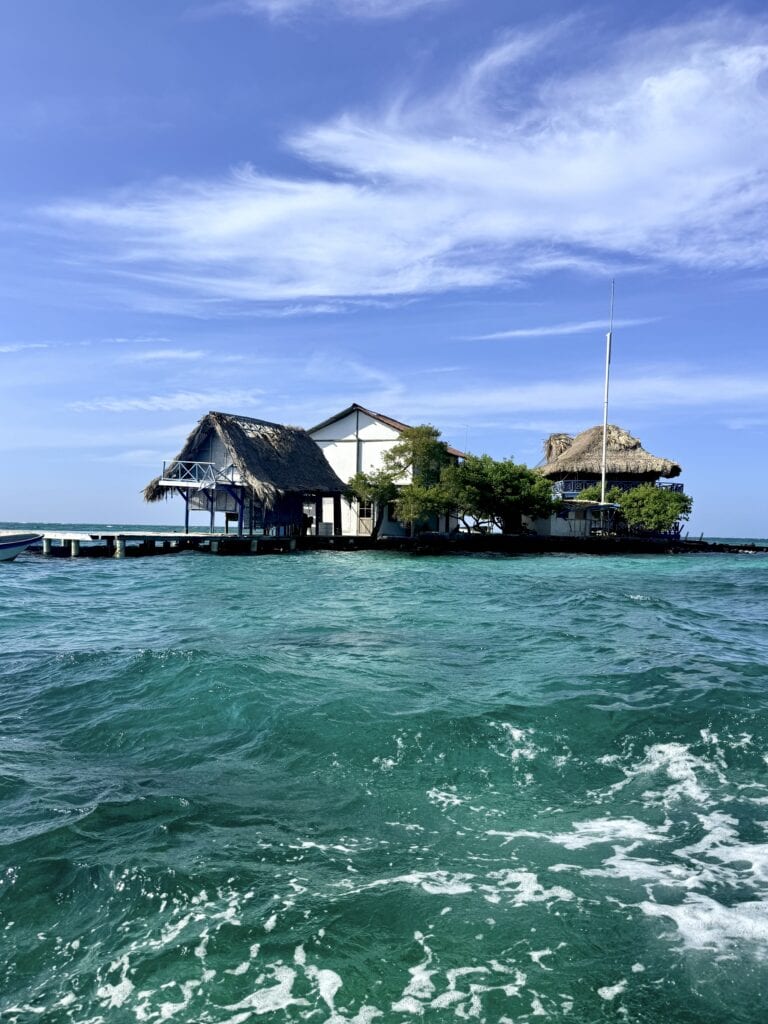 Beach house, Carribean, Rosario Islands